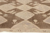 5 x 9 - Brown Vintage Turkish Oushak Rug - 52469