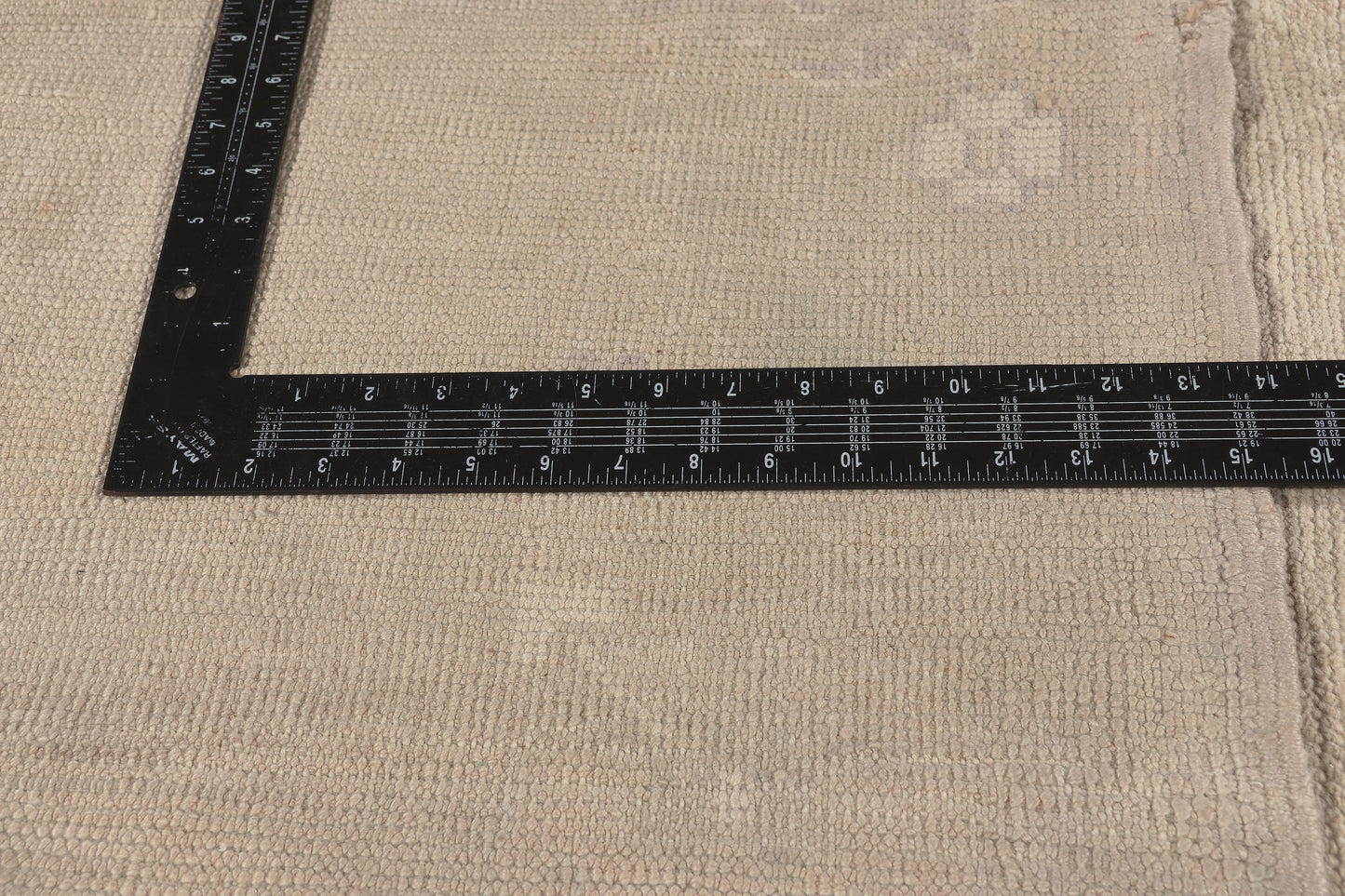 6 x 12 - Beige Vintage Turkish Oushak Rug - 52473