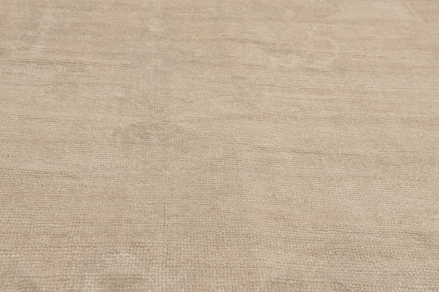 6 x 12 - Beige Vintage Turkish Oushak Rug - 52473