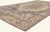 5 x 10 - Beige Vintage Turkish Oushak Rug - 52475