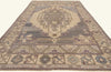 5 x 10 - Beige Vintage Turkish Oushak Rug - 52475