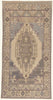 5 x 10 - Beige Vintage Turkish Oushak Rug - 52475