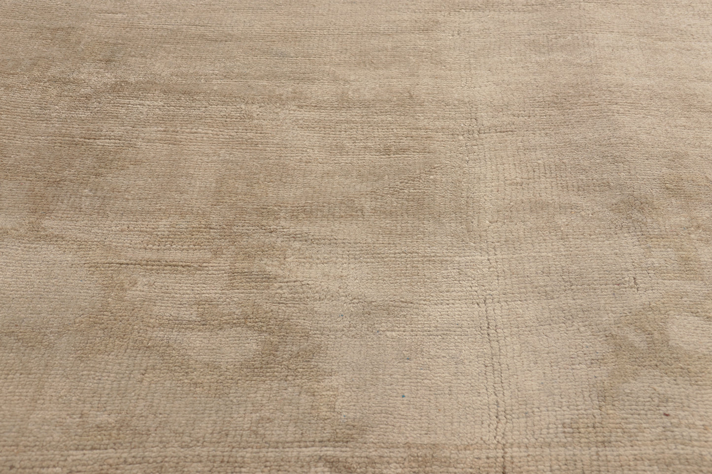 6 x 10 - Beige Vintage Turkish Oushak Rug - 52477