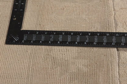 5 x 12 - Beige Vintage Turkish Oushak Rug - 52478