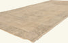 5 x 11 - Beige Vintage Turkish Oushak Rug - 52480