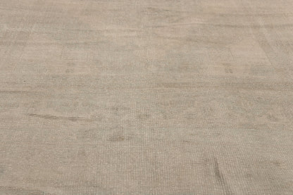 5 x 12 - Beige Vintage Turkish Oushak Rug - 52482