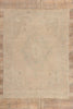 6 x 9 - Beige Vintage Turkish Oushak Rug - 52486