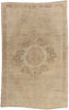 7 x 11 - Tan Vintage Turkish Oushak Rug - 52490