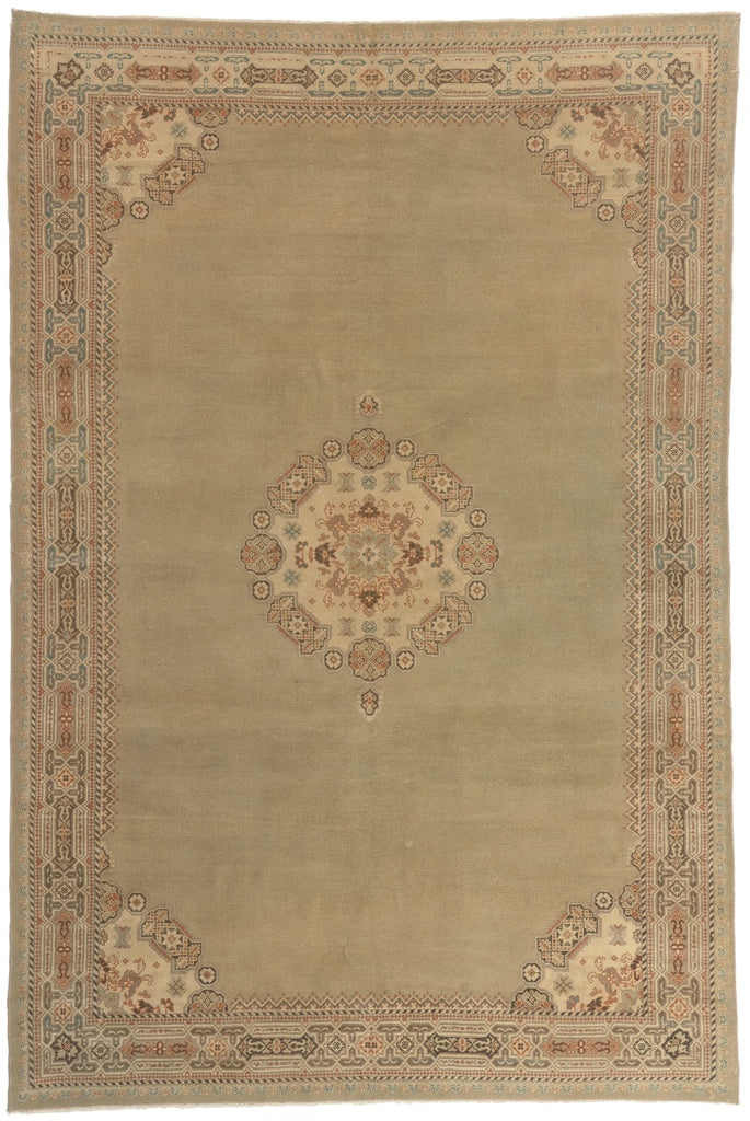 6 x 10 - Green Antique Persian Malayer Rug - 52495