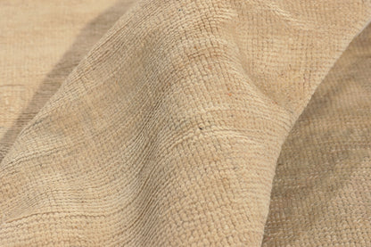 6 x 9 - Beige Vintage Turkish Oushak Rug - 52499