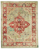 12 x 15 - Green Turkish Oushak Rug - 52508