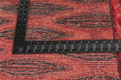 6 x 9 - Red Vintage Turkish Sivas Rug - 52589