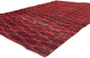 6 x 9 - Red Vintage Turkish Sivas Rug - 52589