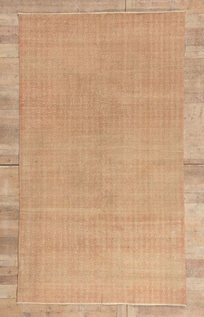 5 x 9 - Rust Vintage Turkish Sivas Rug - 52593