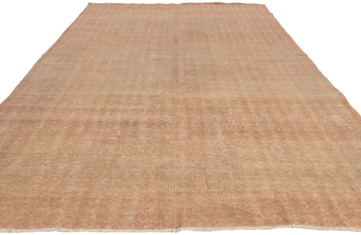 5 x 9 - Rust Vintage Turkish Sivas Rug - 52593