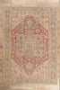 9 x 13 - Red Antique Turkish Heriz Rug - 52634