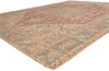 9 x 13 - Red Antique Turkish Heriz Rug - 52634