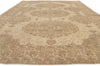 9 x 12 - Beige Vintage Turkish Sivas Rug - 52652