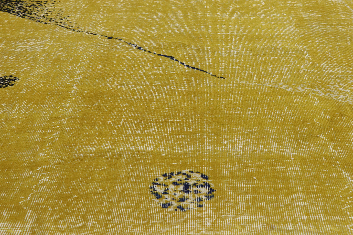 7 x 10 - Yellow Vintage Turkish Sivas Rug - 52656