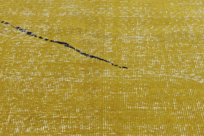 7 x 10 - Yellow Vintage Turkish Sivas Rug - 52656