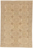 7 x 10 - Beige Vintage Turkish Sivas Rug - 52658