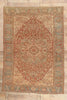 8 x 11 - Red Antique Turkish Heriz Rug - 52670