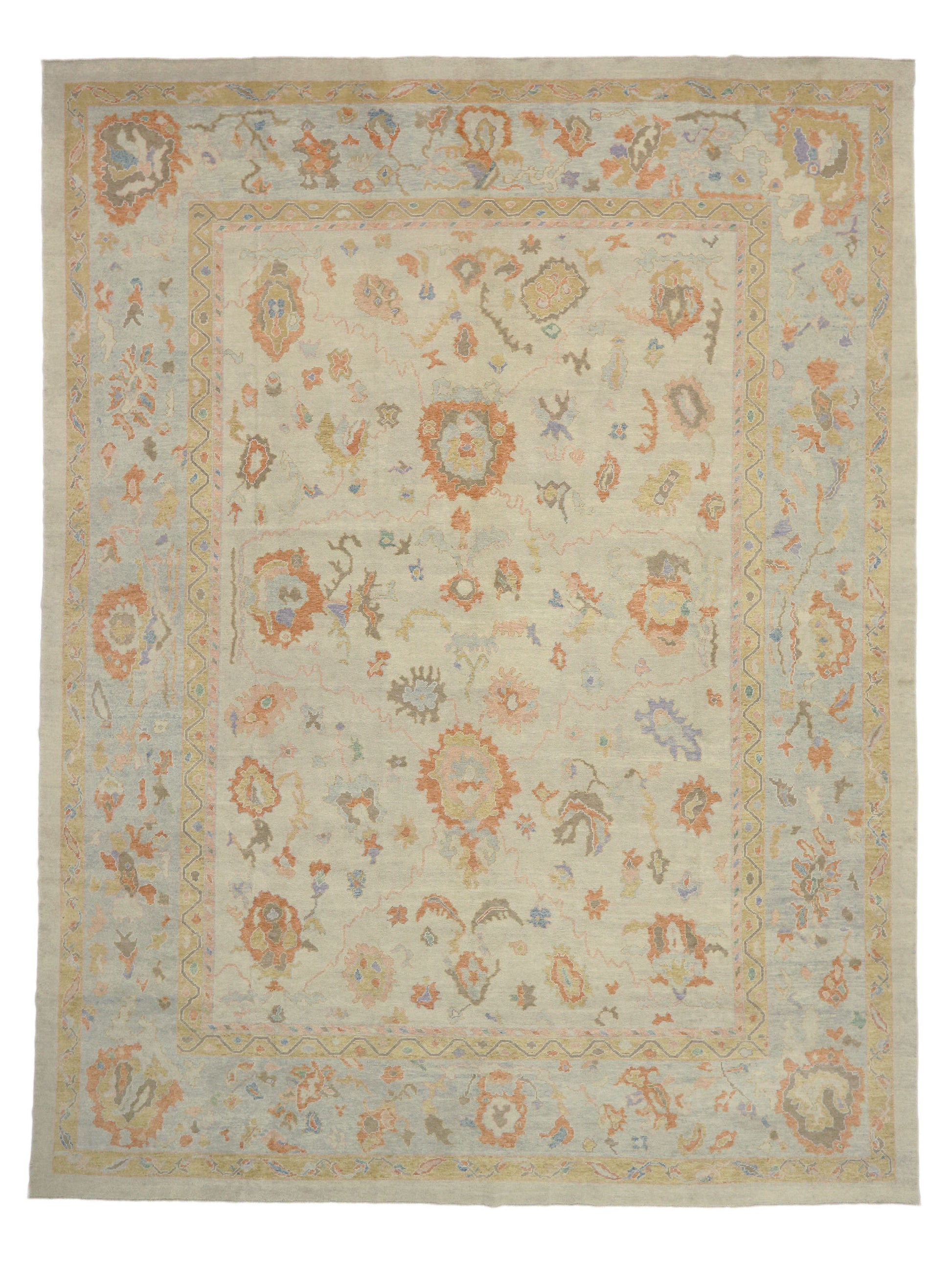 15 x 19 Contemporary Oushak Rug 52738
