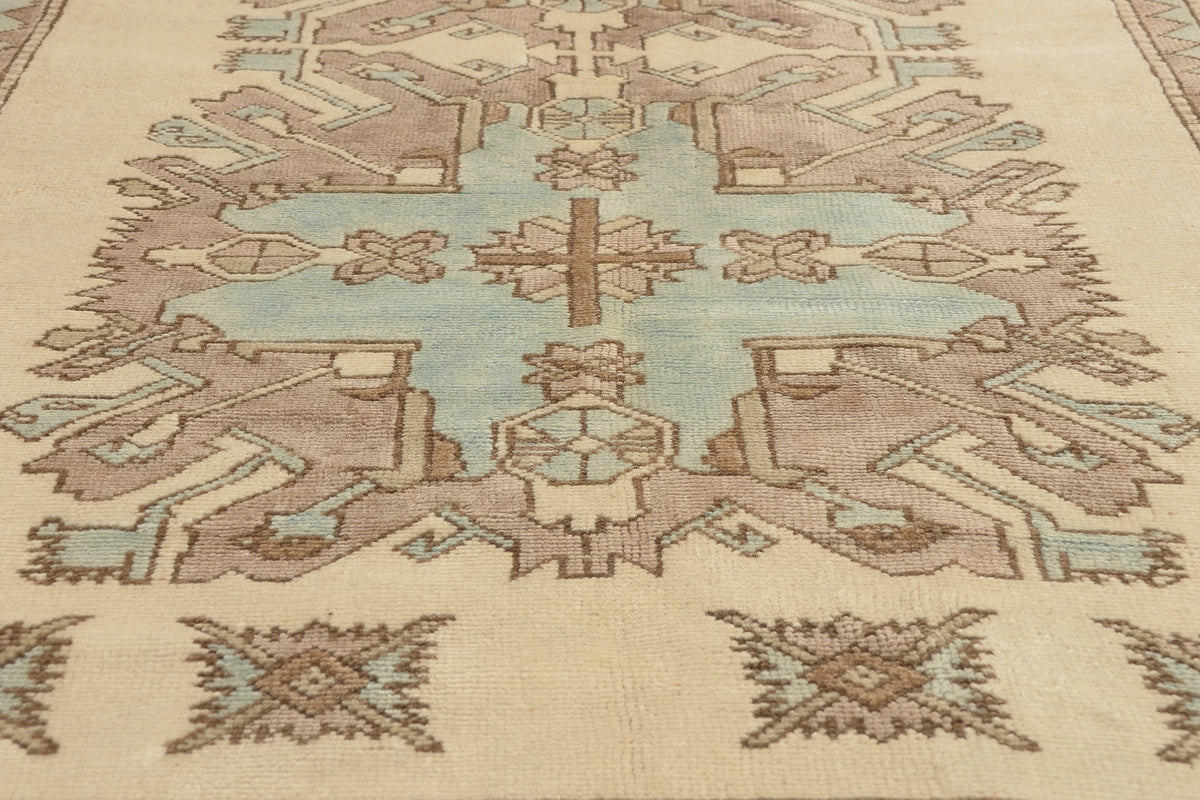 6 x 8 - Beige Turkish Kazak Rug - 52962