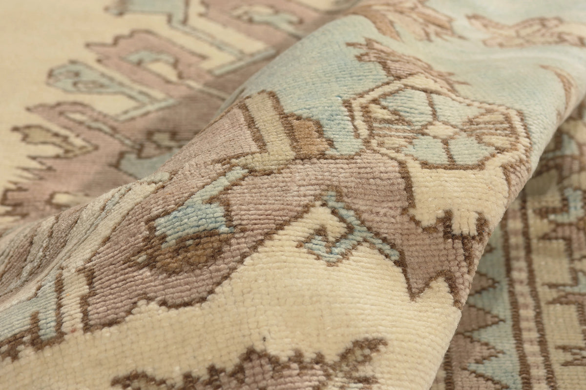 6 x 8 - Beige Turkish Kazak Rug - 52962