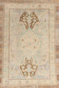 6 x 9 Vintage Turkish Oushak Rug 52965