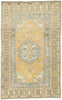 5 x 7 - Orange Vintage Turkish Oushak Rug - 52966