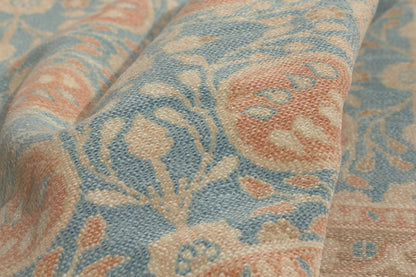 9 x 9 - Blue Vintage Portuguese Khotan Rug - 53034