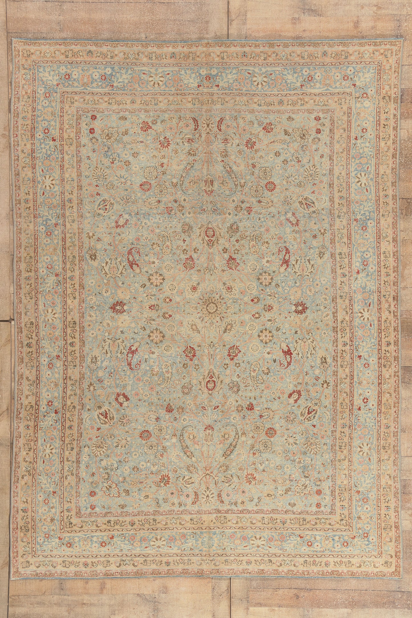 7 x 10 Antique Persian Khorassan Rug 53036