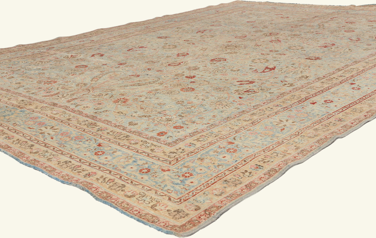 7 x 10 Antique Persian Khorassan Rug 53036