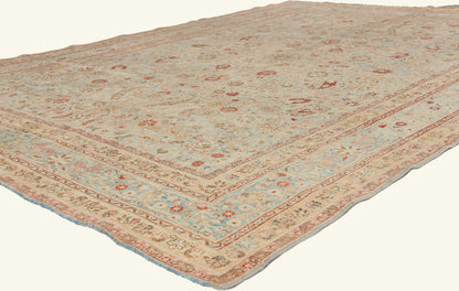 7 x 10 Antique Persian Khorassan Rug 53036
