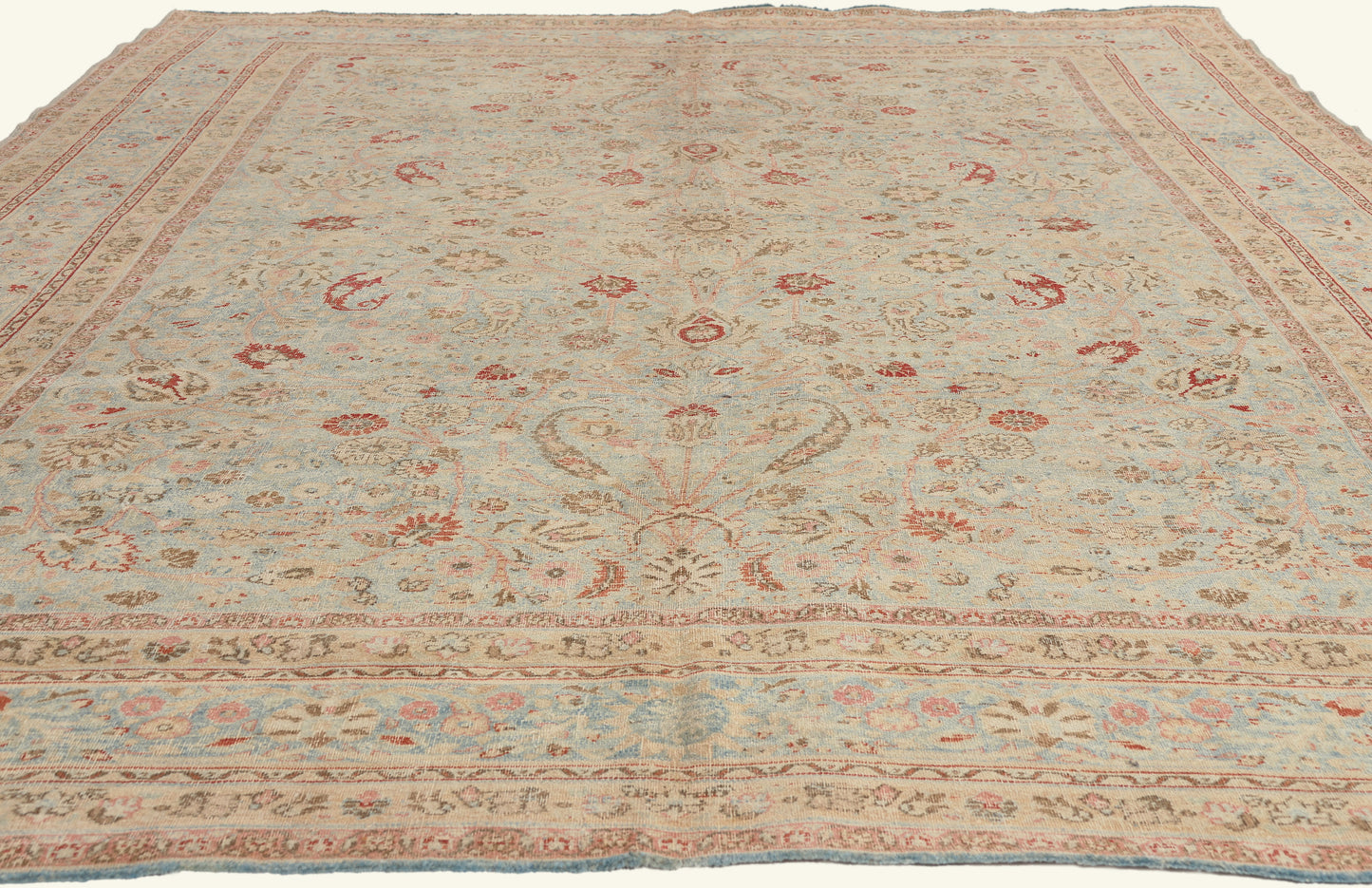 7 x 10 Antique Persian Khorassan Rug 53036