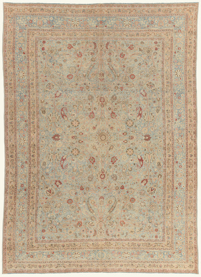 7 x 10 Antique Persian Khorassan Rug 53036