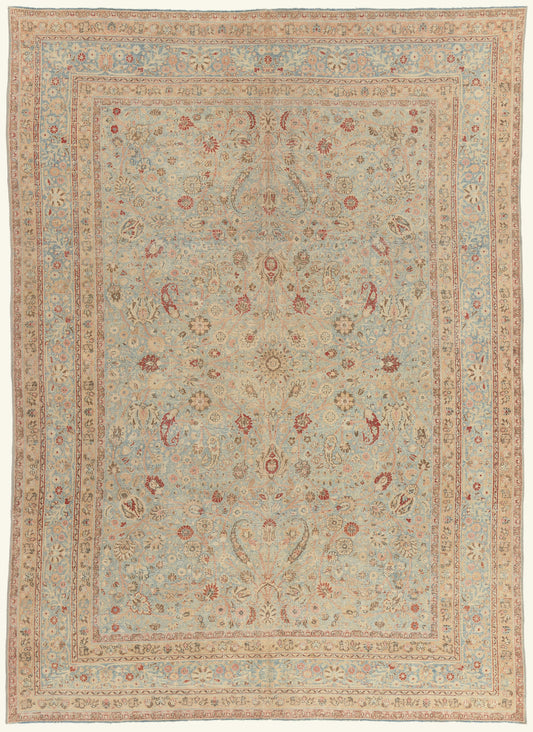 7 x 10 Antique Persian Khorassan Rug 53036