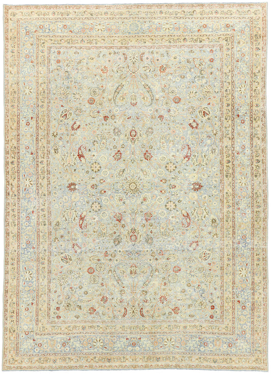 7 x 10 Antique Persian Khorassan Rug 53036