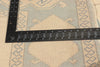 6 x 7 - Beige Vintage Turkish Oushak Rug - 53053