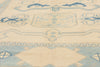 6 x 7 - Beige Vintage Turkish Oushak Rug - 53053
