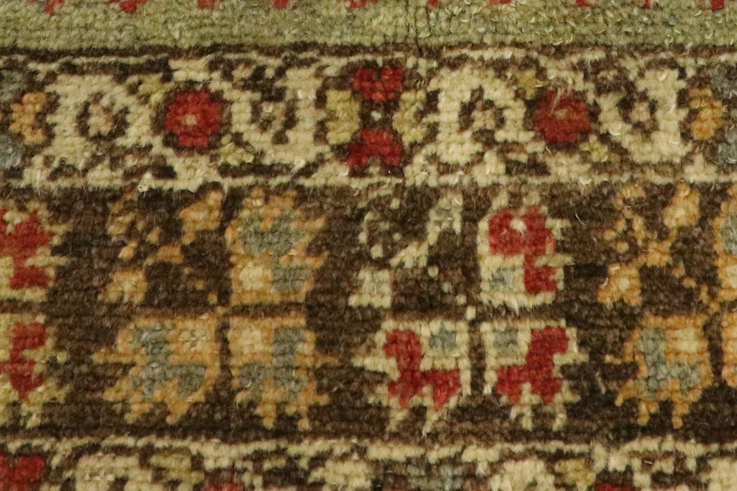 4 x 5 Vintage Turkish Oushak Prayer Rug 53092