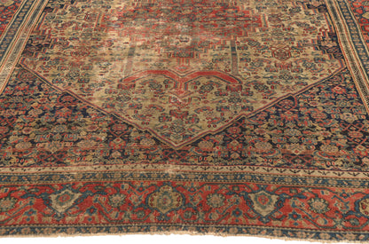 4 x 6 - Beige Antique Persian Malayer Rug - 53141