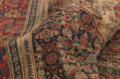 4 x 6 - Beige Antique Persian Malayer Rug - 53141