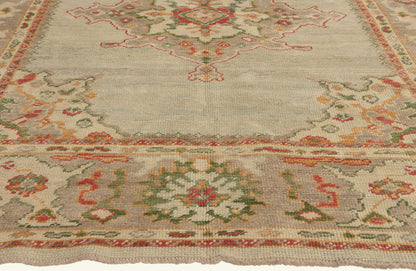 7 x 8 - Multicolor Turkish Oushak Rug - 53159