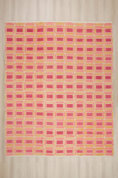 10 x 12 - Pink New Turkish Moroccan Rug - 53200