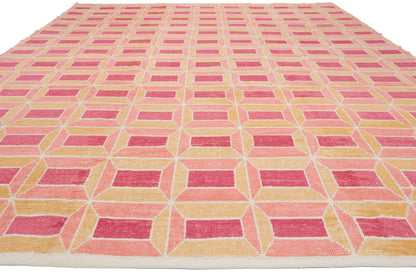 10 x 12 - Pink New Turkish Moroccan Rug - 53200