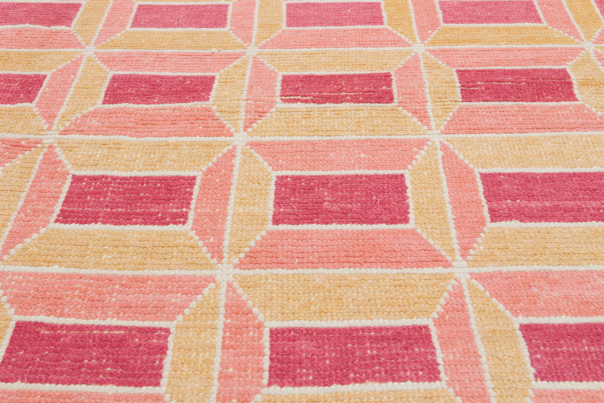 10 x 12 - Pink New Turkish Moroccan Rug - 53200