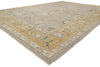 9 x 12 - Gray New Turkish Oushak Rug - 53206
