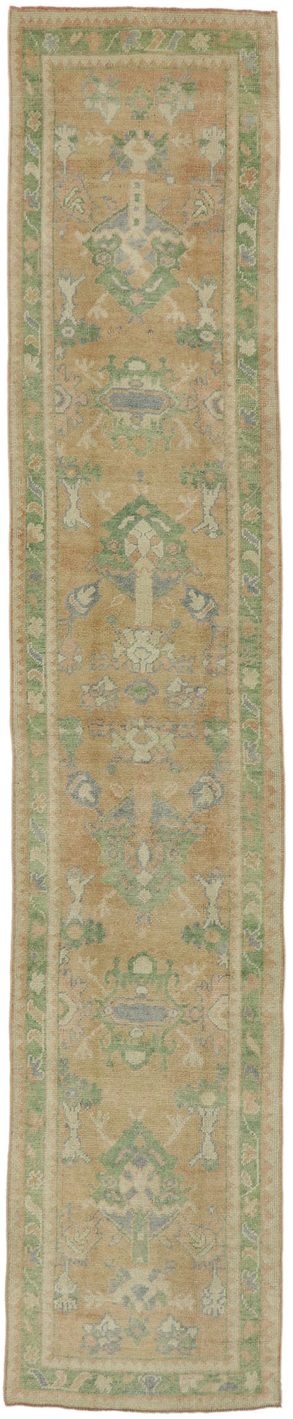 3 x 15 Contemporary Turkish Oushak Runner 53207